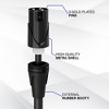 LyxPro Right Angle Female to Male XLR Microphone Cable - image 3 of 4