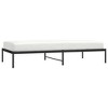 vidaXL Bed Frame Metal Platform Bed Base Mattress Foundation for Home Bedroom - Black without headboard 39.4" x 78.7" - 4 of 4