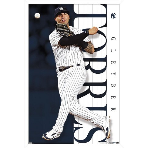 Aaron Judge Yankees Wall Art - Canvas Print And Framed for Sale in