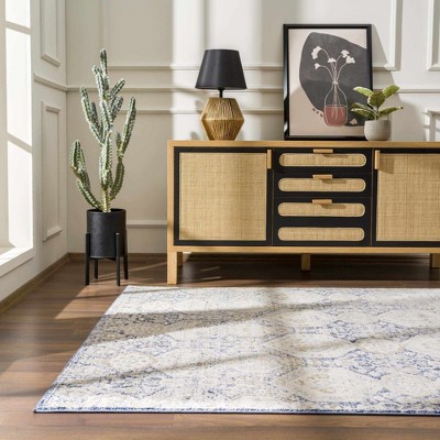 Hauteloom Parkerfield Blue Area Rug