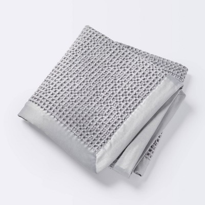 Waffle Blanket - Cloud Island™ Gray