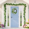 Northlight Hellebores and Ivy Artificial Spring Floral Wreath, 24-Inch - 4 of 4