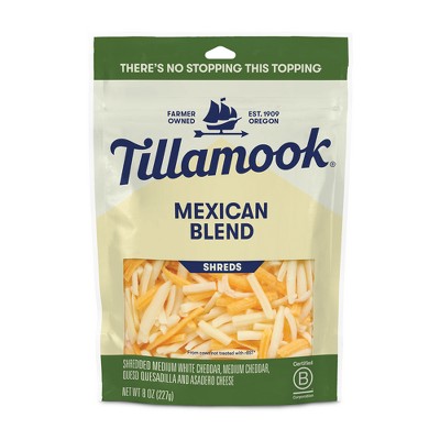 Tillamook Mexican Blend Finely Shredded Cheese - 8oz