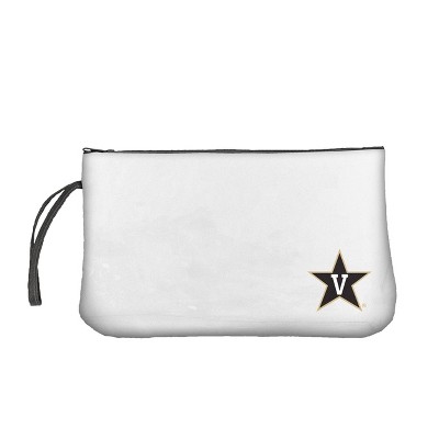 NCAA Vanderbilt Commodores Clear Zip Closure Wristlet