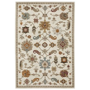 Oriental Weavers Andorra 2419B Ivory / Multi Indoor Area Rug - 1'10" x 3'2" - 1 of 4