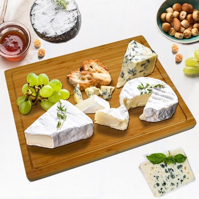 Large Bamboo Charcuterie and Cutting Board with Alabama Crimson Tide Logo