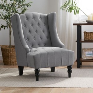 NicBex Accent Chair Upholstered Wingback Chair Sofa Chair Comfy Chair Reading Chair for Living Room, Bedroom - 1 of 4