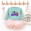 The Juniper Shop Witch Farm Truck Toddler Graphic Sweatshirt - 2 of 3