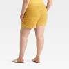 Women's High-Rise Crochet-Style Pull-On Shorts - A New Day™ - 2 of 3