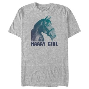 Men's Lost Gods Haaay Girl Horse T-Shirt - 1 of 4