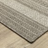 Oriental Weavers Caicos CA06A Grey/ Light Grey Indoor/Outdoor Area Rug - 6'7" x 9'2" - 2 of 4