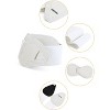 INSPIRE CHIC Women's Interlock 8-shaped Faux Leather Buckle Elastic Belt 1 Pc - 2 of 4