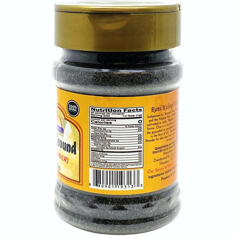 Kalonji (Nigella) Powder - 3oz (85g) - Rani Brand Authentic Indian Products, 2 of 6
