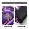 Green and Purple Cthulhu Octopus Bath Mat, Non-Slip Backing Water Absorbent Anime Rug for Gothic Bathroom Decor, Fantasy Game Room Gift - 3 of 4