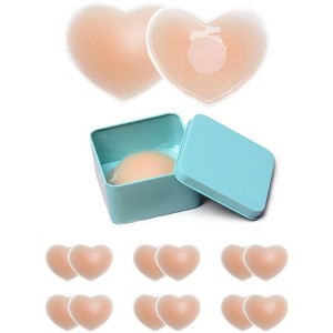 sachin and babi light blue dress Top #3 Nipple Covers For Backless Dresses – COCONIPS main image 1