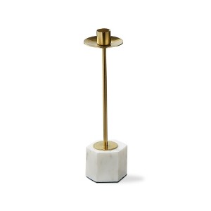 tagltd Modern Marble Taper Holder Tall - 1 of 2