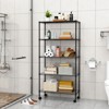 FONTOI Metal Storage Shelves, Adjustable Heavy Duty Shelving Unit, Standing Storage Rack Shelf Organizer - 4 of 4
