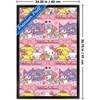 Trends International Hello Kitty and Friends: 25 Snack Time - Collage Framed Wall Poster Prints - 3 of 4