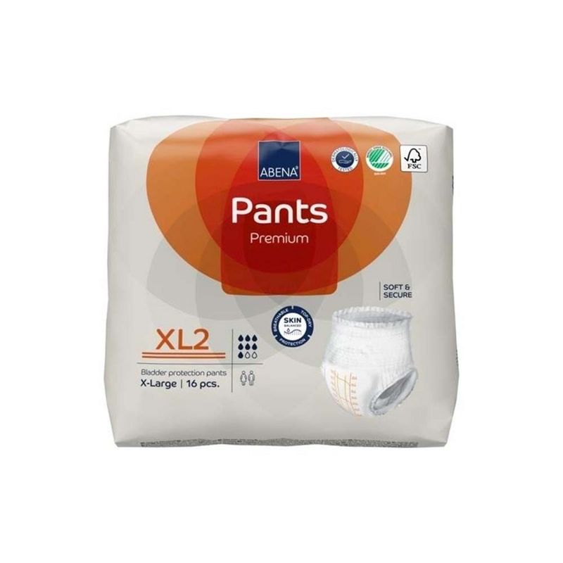 Abena Premium Pants XL2 Disposable Underwear Pull On with Tear Away Seams X-Large, 1000021329, 48 Ct, 4 of 7