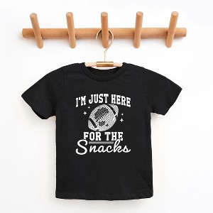 The Juniper Shop I'm Just Here For The Snacks Disco Toddler Short Sleeve Tee - 1 of 3