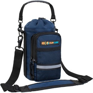 SUN CUBE Water Bottle Holder Strap, Insulated Neoprene Sleeve Bag Carrier, Crossbody Carrying Sling Purse Pouch Pocket Walking Hiking - 1 of 4