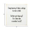 Slickblue Solid Pine Funny Wall Sign – Village to Raise a Child Quote– Farmhouse Gift Idea for Parents, Color Options - 3 of 3