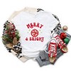 Simply Sage Market Women's Merry and Bright Disco Ball Short Sleeve Graphic Tee - 3 of 4