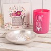 Pavilion Gift Company - Mother - 5" Cement Keepsake Dish - Decorative Trays and Platters - 2 of 4