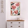 16" x 23" Dreamy Petals II by Isabelle Z Framed Canvas Wall Art - Amanti Art: Modern Lithograph, Vertical, Sawtooth Back Mount - 4 of 4