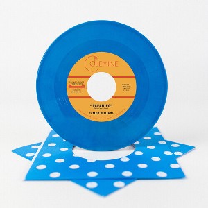 Taylor Williams - Dreaming / What About Me? - Blue (Colored Vinyl Blue) (vinyl 7 inch single) - 1 of 1