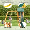 YOOCOZZ  3-in-1 Outdoor Swing Set with Slide and Climber - 2 of 4