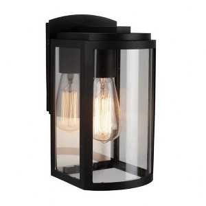 Artcraft Lighting Lakewood 1 - Light Wall Light in  Matte Black - 1 of 3