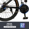 Topteng 27 Speed 26 inches Folding Bike Mountain Bicycle with Cup Holder - 4 of 4