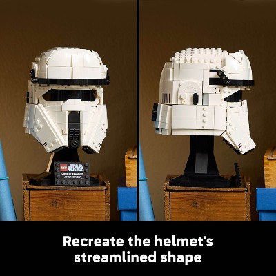 Детские конструкторы LEGO Star Wars Imperial Remnant AT-RT Driver Helmet 75458 — фото 4