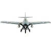 Grumman F4F-4 Wildcat Fighter Aircraft "USS Yorktown" (1942) US Navy "Air Power Series" 1/48 Diecast Model by Hobby Master - 4 of 4