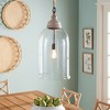 Plum & Post Vintner's Cloche Ceiling Pendant Lamp - 2 of 3