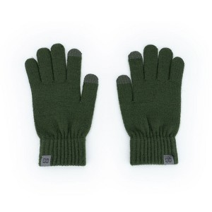 Britt's Knits Men’s Craftsman Winter Knit Tech-Friendly Fingertips One Size Fits Most Gloves - 1 of 4