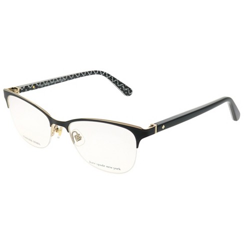 Kate Spade Brieana 807 Womens Semi-rimless Eyeglasses Black 50mm : Target