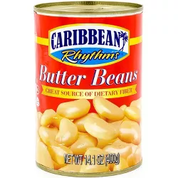 Caribbean Rhythms Butter Beans - 14.1oz