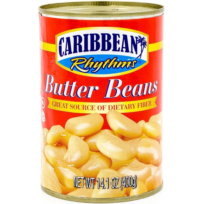Caribbean Rhythms Butter Beans - 14.1oz, 1 of 4