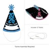 Big Dot of Happiness Colorful New Year Cone Hat, 2026 New Year's Eve Resolution Party Hats, 2026 NYE Party Supplies, Set of 8 (Adult Size) - 4 of 4