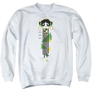 Powerpuff Girls Buttercup Streak Adult Crewneck Sweatshirt - 1 of 4