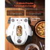 VEVOR Home Pizza Oven, 12 in Electric Pizza Maker, 1200W Cooker with Cordierite Stone, 5-Mode Temp Control, Viewing Window, Heats up to 788 ˚F, White - 4 of 4
