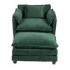 Ridstar Accent Chair and Armchairs with Wider Seat For Living Room & Bedroom-Green - 2 of 4