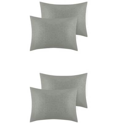 Unique Bargains Polyester Envelope Closure Soft Breathable Pillowcases Cover 4 Pcs