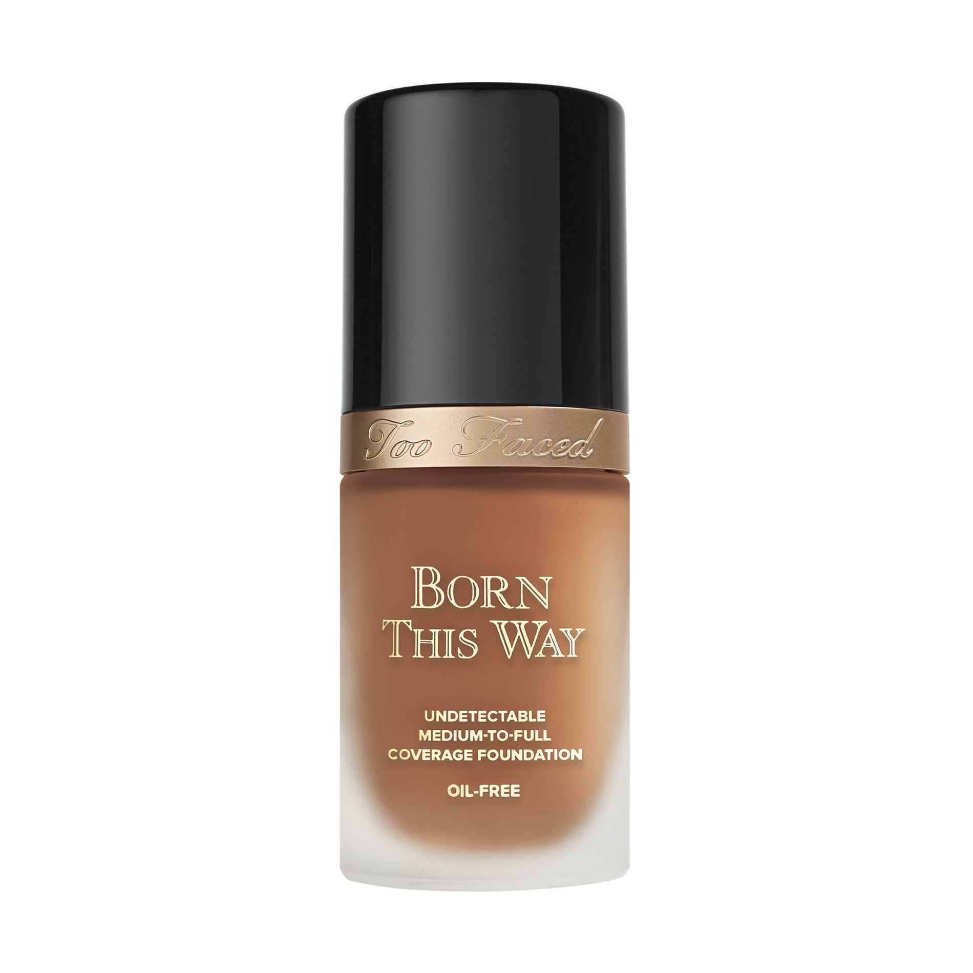 Too Faced Born This Way Finish Longwear Liquid Foundation - Maple - 1 fl oz - Ulta Beauty: Contains Hyaluronic Acid, Smoothing, Oil Control