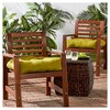 Kensington Garden 2pc 20"x20" Outdoor Chair Cushions - 2 of 4