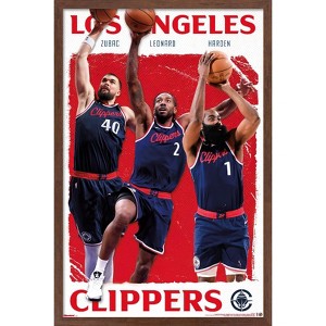 Trends International NBA Los Angeles Clippers - Team 25 Framed Wall Poster Prints - 1 of 4