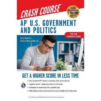 Ap(r) U.S. Government & Politics Crash Course, Book + Online - (Advanced Placement (AP) Crash Course) 2nd Edition (Paperback)