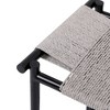 NicBex 23.62" Handwoven Paper Rope Foot Stool,Rectangular Ottoman Bench with Metal Frame,Entryway Bench for Bedroom&Living Room - 4 of 4